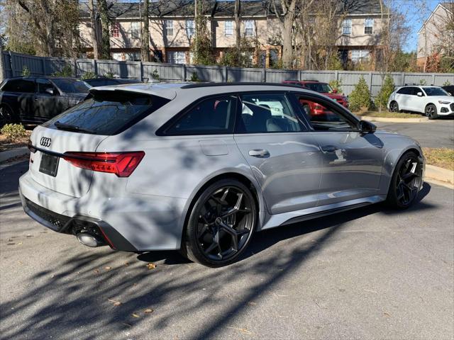 new 2025 Audi RS 6 Avant car, priced at $162,170