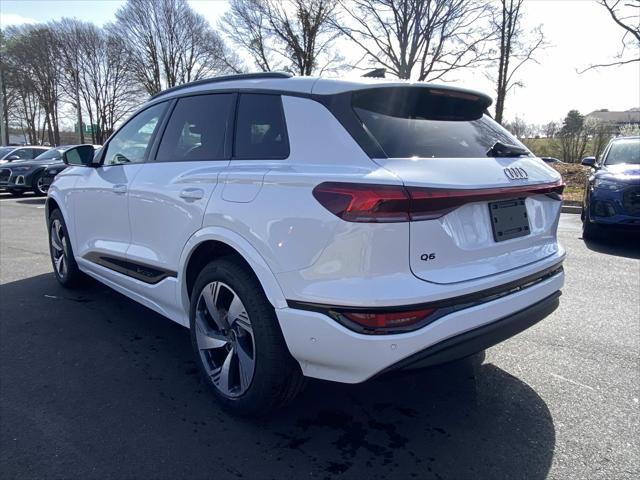 new 2025 Audi Q6 e-tron car, priced at $74,980