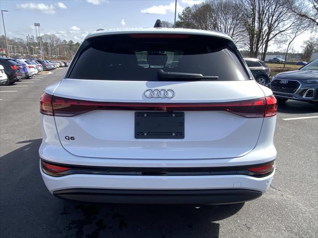 new 2025 Audi Q6 e-tron car, priced at $74,980