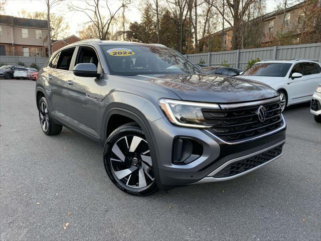 used 2024 Volkswagen Atlas Cross Sport car, priced at $44,999