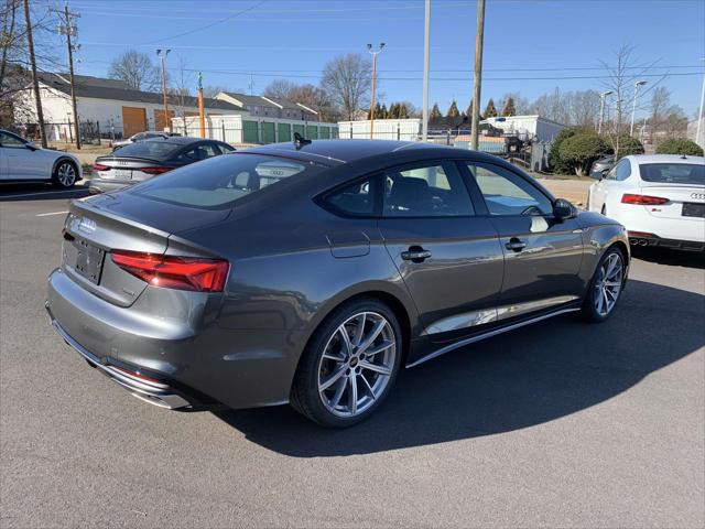 new 2025 Audi A5 Sportback car, priced at $52,130