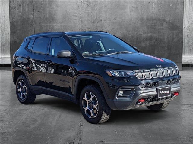 used 2022 Jeep Compass car, priced at $22,498