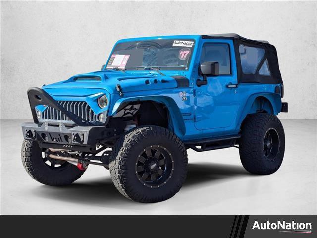 used 2017 Jeep Wrangler car, priced at $17,398