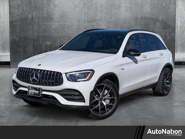 used 2022 Mercedes-Benz AMG GLC 43 car, priced at $42,498