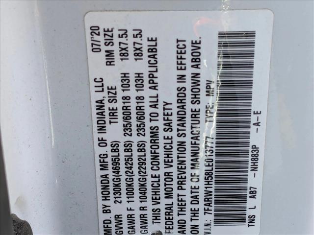 used 2020 Honda CR-V car, priced at $22,300