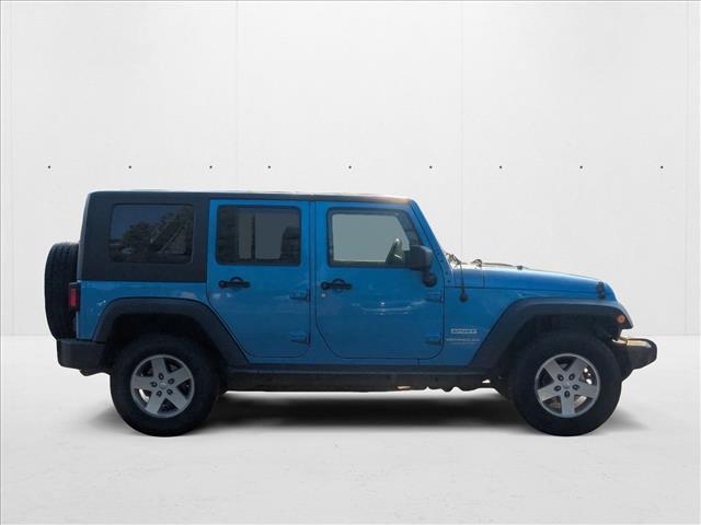 used 2010 Jeep Wrangler Unlimited car, priced at $14,998