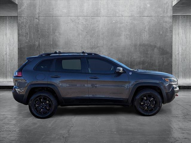 used 2021 Jeep Cherokee car, priced at $22,590