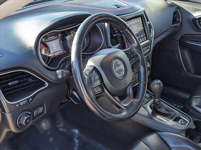 used 2021 Jeep Cherokee car, priced at $22,590