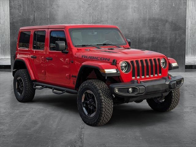 used 2018 Jeep Wrangler Unlimited car, priced at $31,354