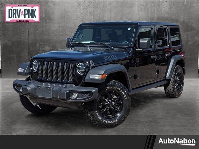 used 2021 Jeep Wrangler Unlimited car, priced at $35,405