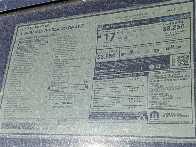 new 2025 Dodge Durango car, priced at $52,011