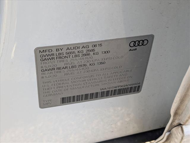 used 2016 Audi Q5 car, priced at $13,498