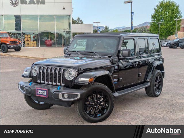 used 2022 Jeep Wrangler Unlimited 4xe car, priced at $33,498