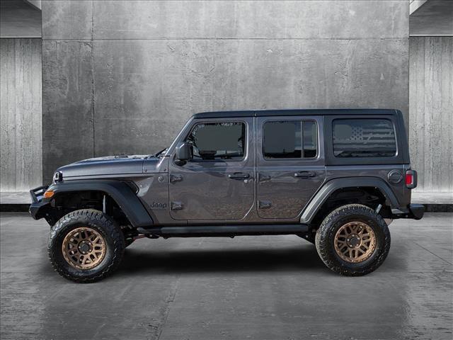 used 2022 Jeep Wrangler Unlimited car, priced at $34,590