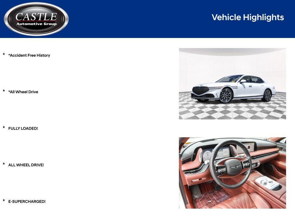 used 2024 Genesis G90 car, priced at $73,695