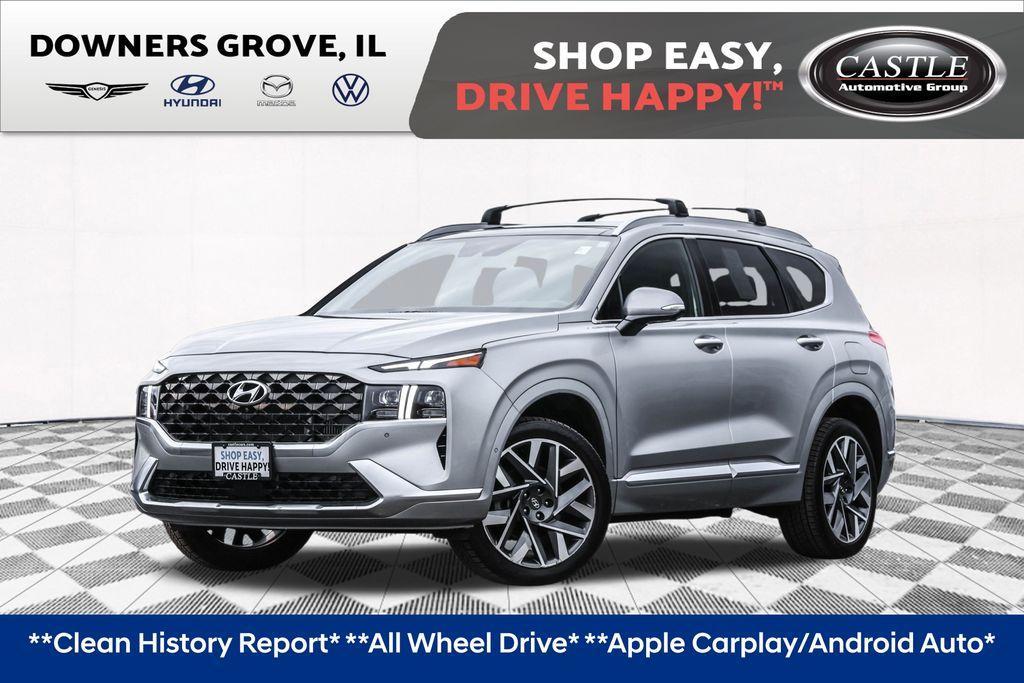 used 2022 Hyundai Santa Fe car, priced at $25,750