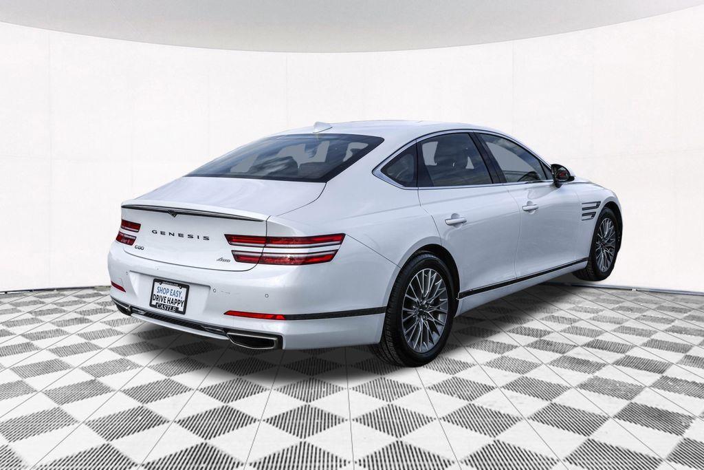 used 2023 Genesis G80 car, priced at $31,866