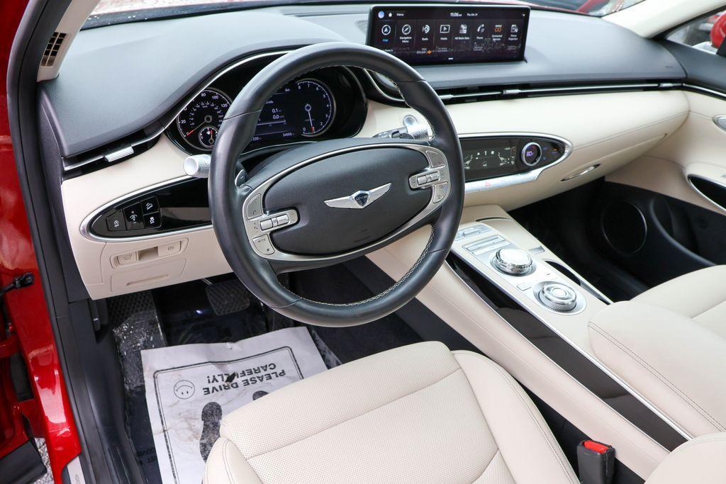 used 2022 Genesis GV70 car, priced at $34,980