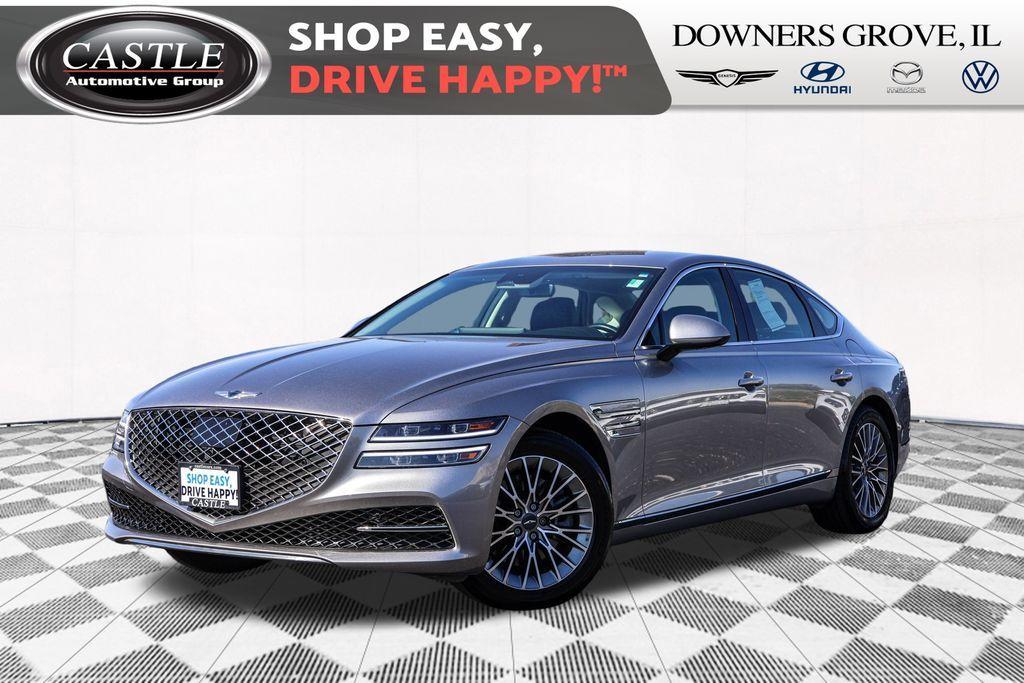 used 2022 Genesis G80 car, priced at $32,450