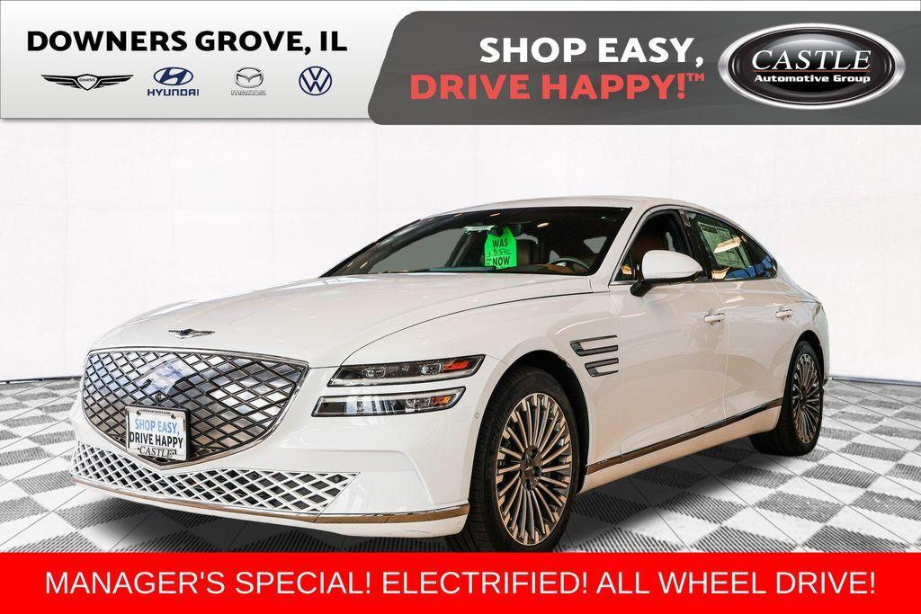 used 2023 Genesis Electrified G80 car, priced at $54,995