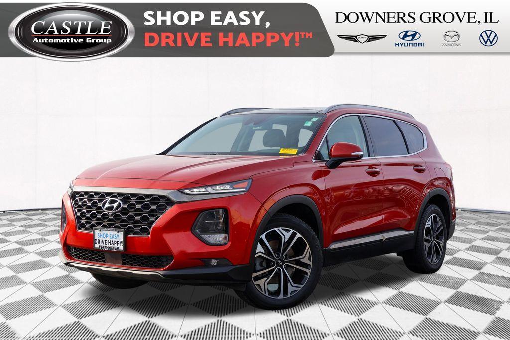 used 2019 Hyundai Santa Fe car, priced at $17,795