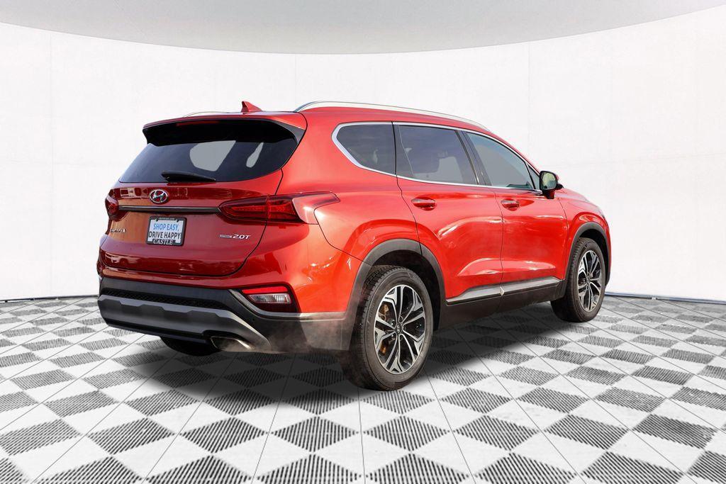 used 2019 Hyundai Santa Fe car, priced at $17,795