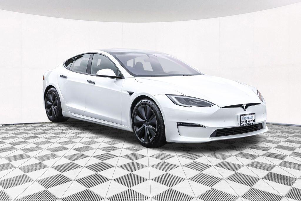 used 2022 Tesla Model S car, priced at $47,578