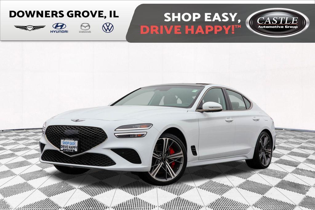 used 2024 Genesis G70 car, priced at $37,872