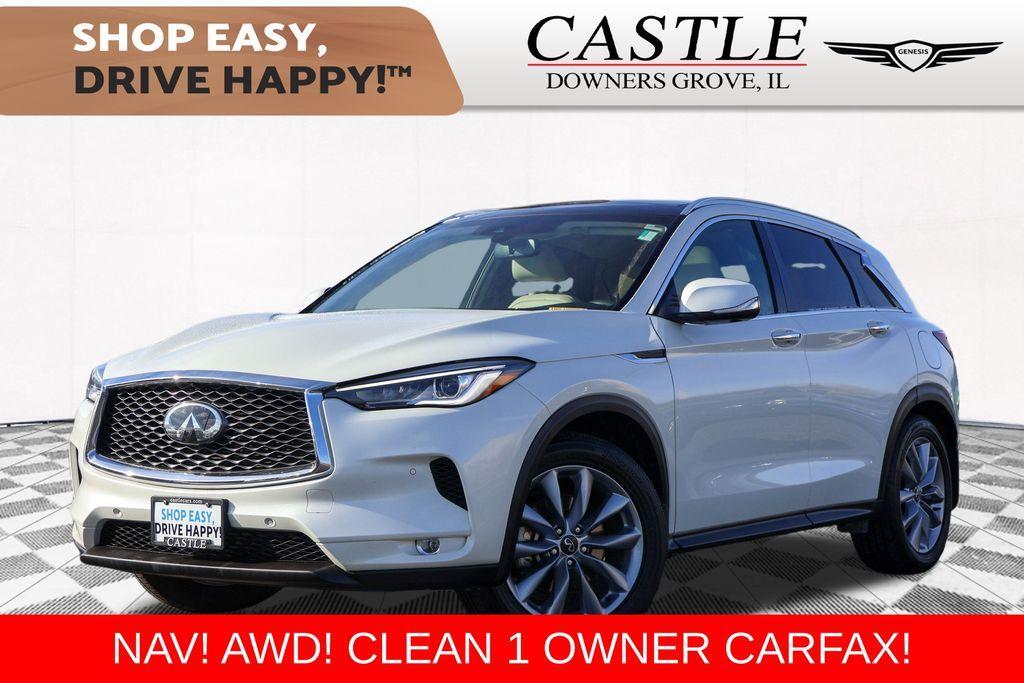 used 2022 INFINITI QX50 car, priced at $25,926