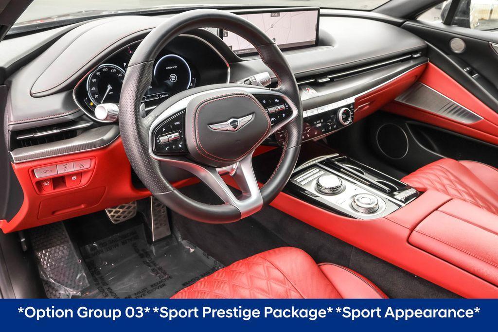 used 2023 Genesis G80 car, priced at $37,352