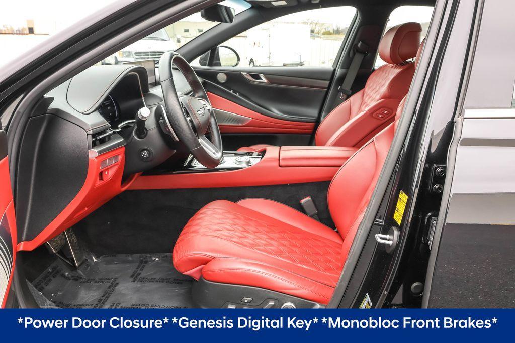 used 2023 Genesis G80 car, priced at $37,352
