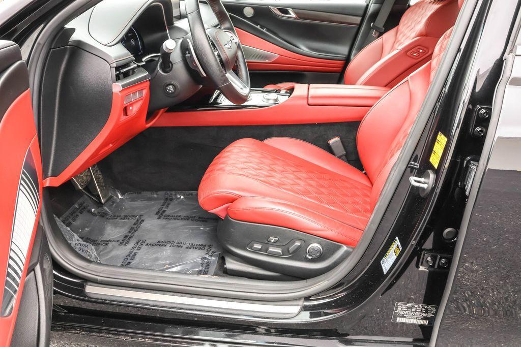 used 2023 Genesis G80 car, priced at $37,352