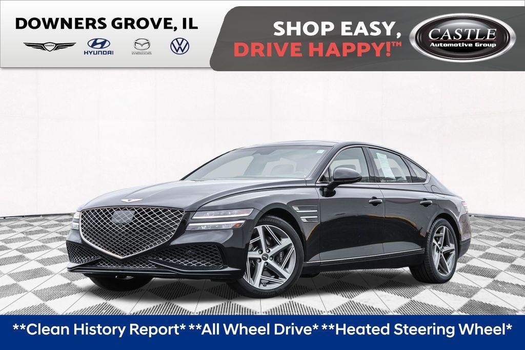 used 2023 Genesis G80 car, priced at $37,352