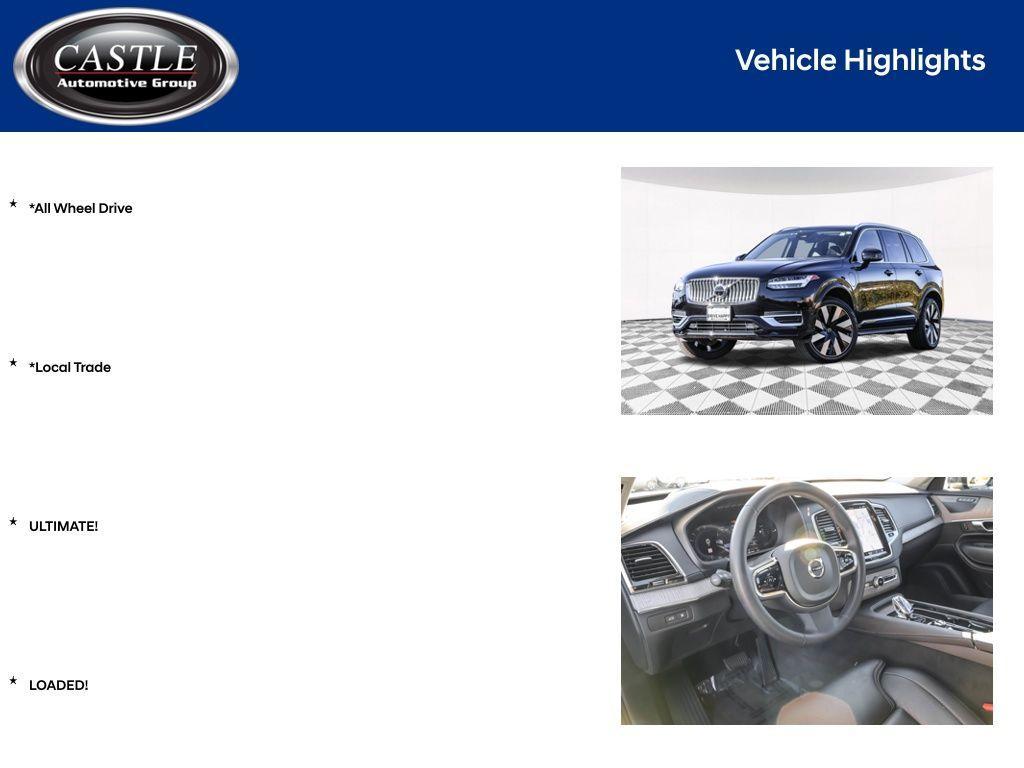 used 2023 Volvo XC90 Recharge Plug-In Hybrid car, priced at $49,998