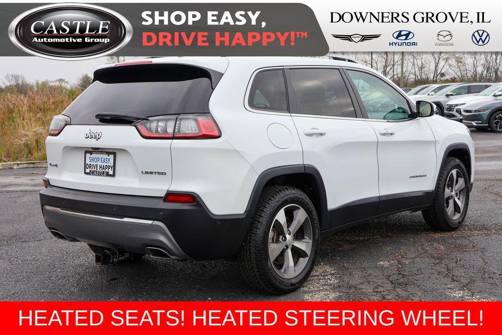 used 2021 Jeep Cherokee car, priced at $20,143