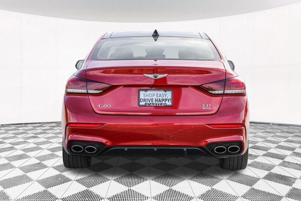 used 2020 Genesis G80 car, priced at $26,417