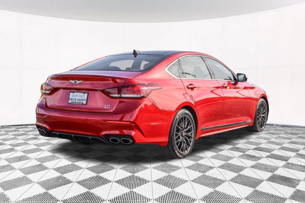 used 2020 Genesis G80 car, priced at $26,417