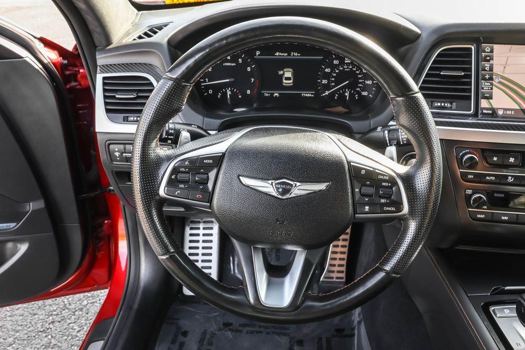 used 2020 Genesis G80 car, priced at $26,417
