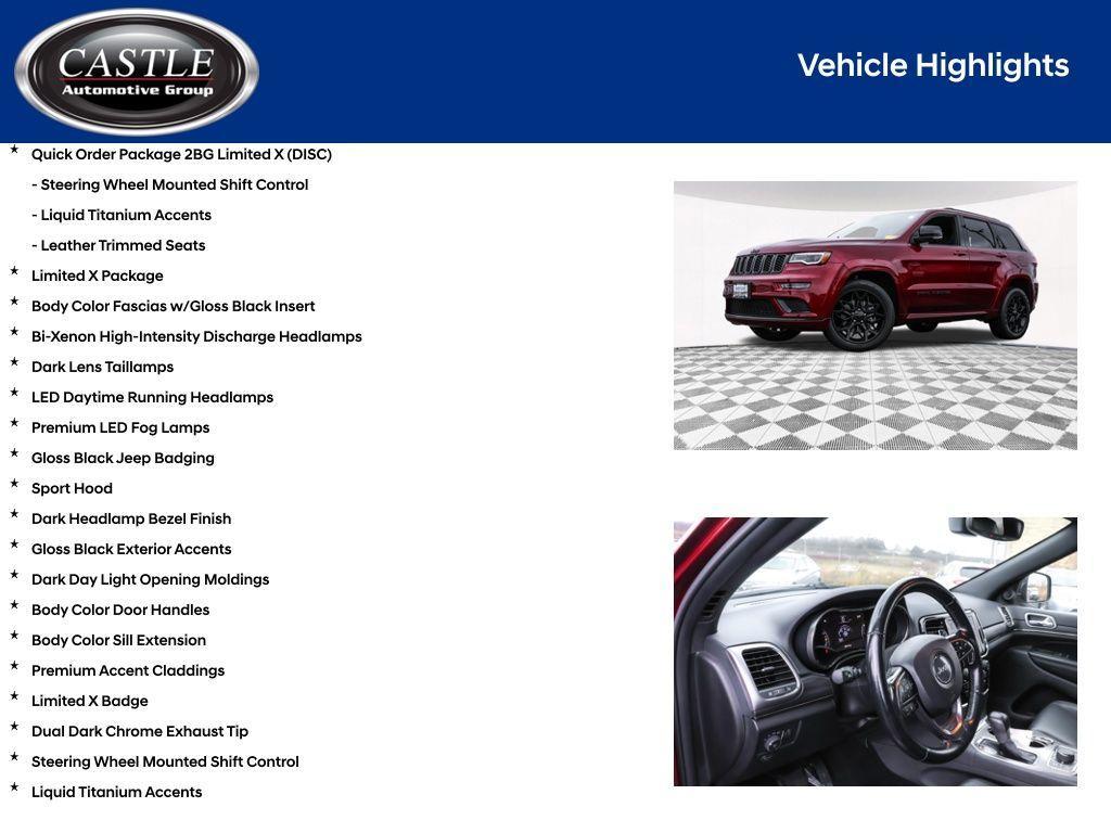 used 2021 Jeep Grand Cherokee car, priced at $28,969