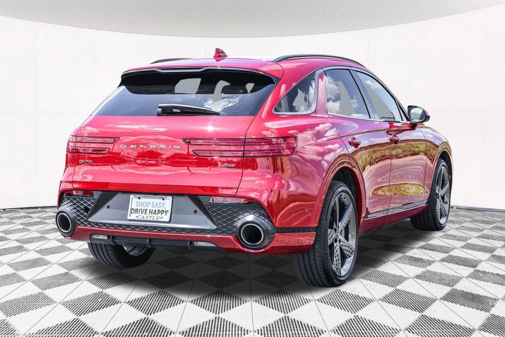 used 2024 Genesis GV70 car, priced at $45,800