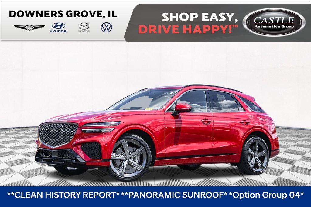 used 2024 Genesis GV70 car, priced at $45,980