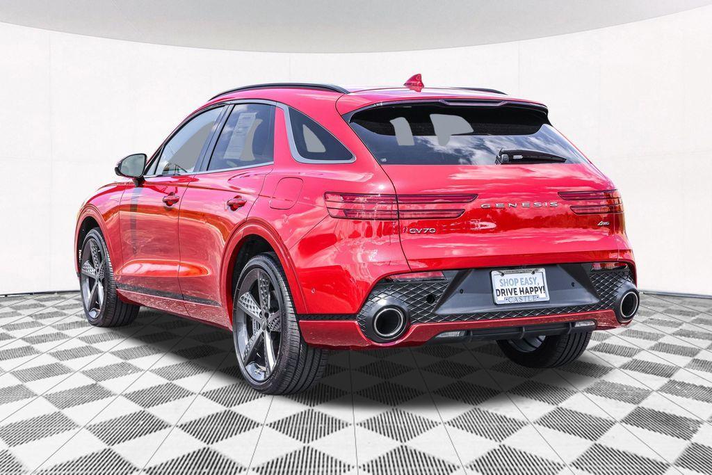used 2024 Genesis GV70 car, priced at $45,800