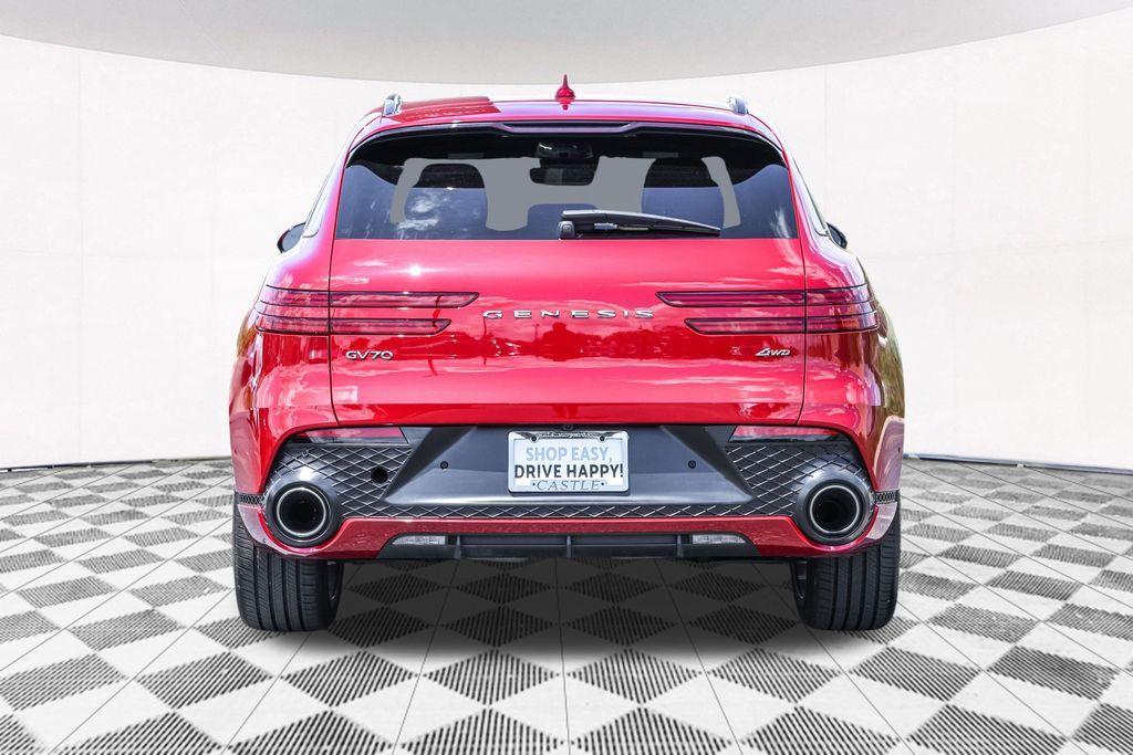 used 2024 Genesis GV70 car, priced at $45,800