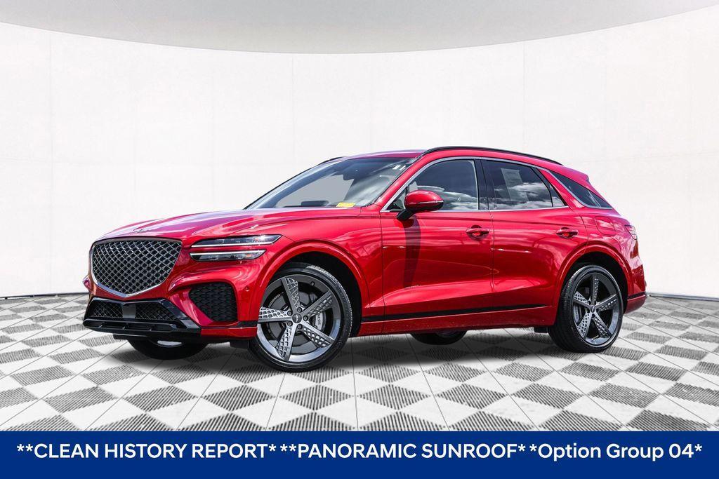used 2024 Genesis GV70 car, priced at $45,800