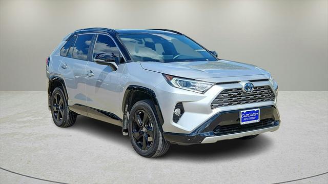 used 2021 Toyota RAV4 Hybrid car, priced at $30,395