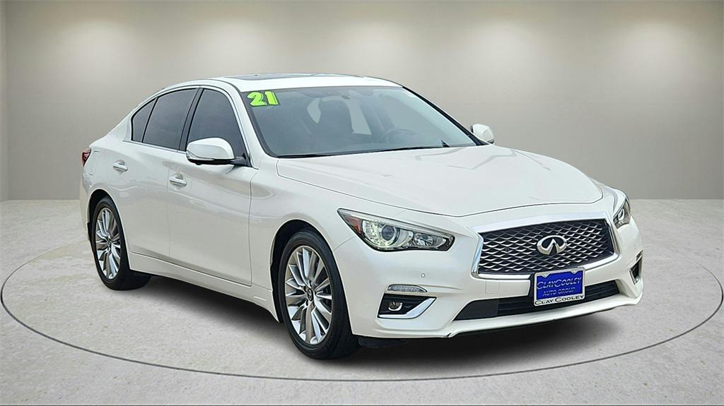 used 2021 INFINITI Q50 car, priced at $25,905