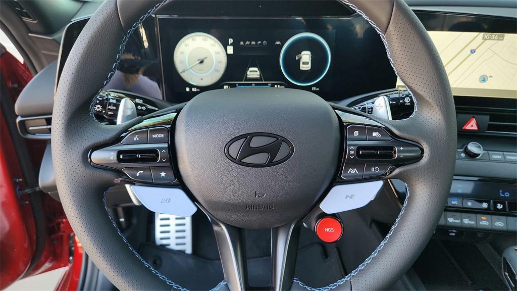 new 2025 Hyundai ELANTRA N car, priced at $37,095