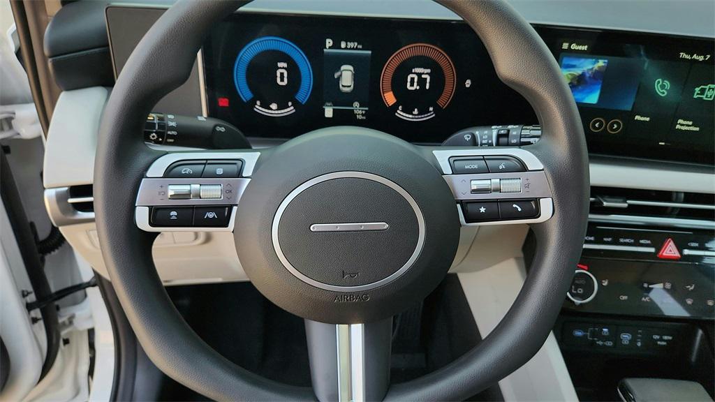 new 2025 Hyundai Tucson car, priced at $37,915