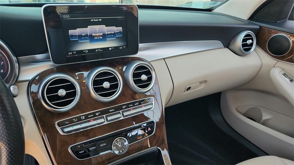 used 2015 Mercedes-Benz C-Class car, priced at $12,707