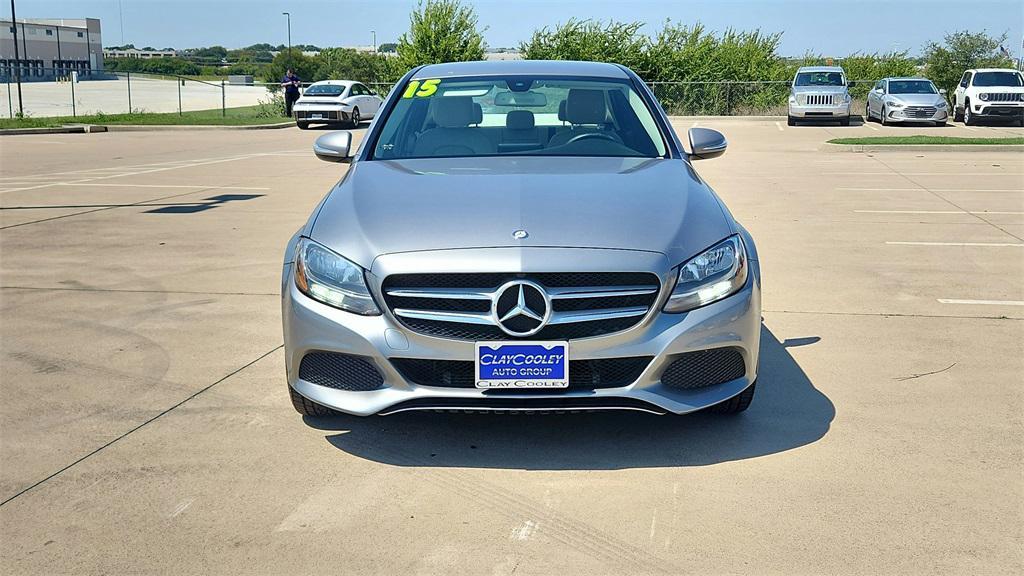 used 2015 Mercedes-Benz C-Class car, priced at $12,707